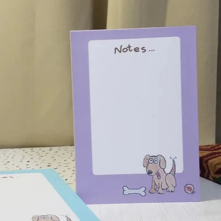 Brown Puppy Notepad