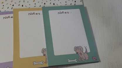 Brown Puppy Notepad